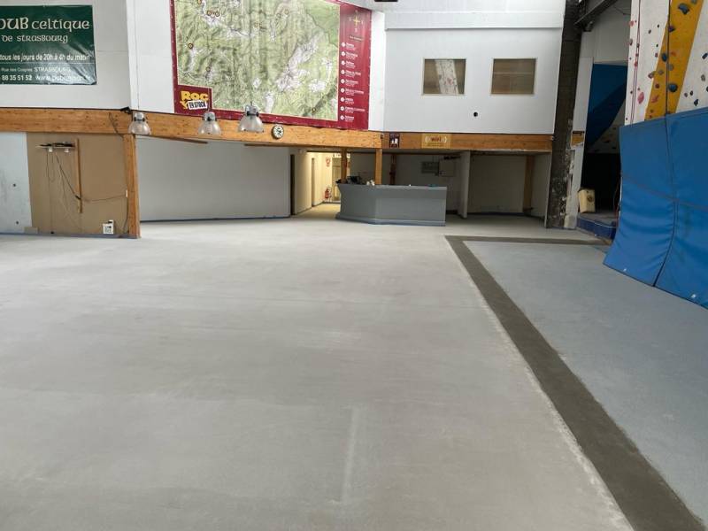 Chape salle d'escalade - Strasbourg